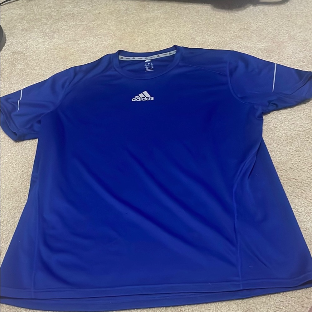 Adidas Royal Blue Performance Tee